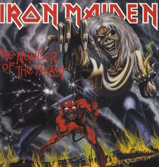 Iron Maiden – The Number Of The Beast LP vinyl record, image 1 of 3