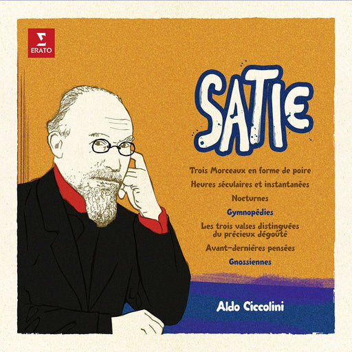 Aldo Ciccolini, Erik Satie – Satie LP vinyl record, image 1 of 2