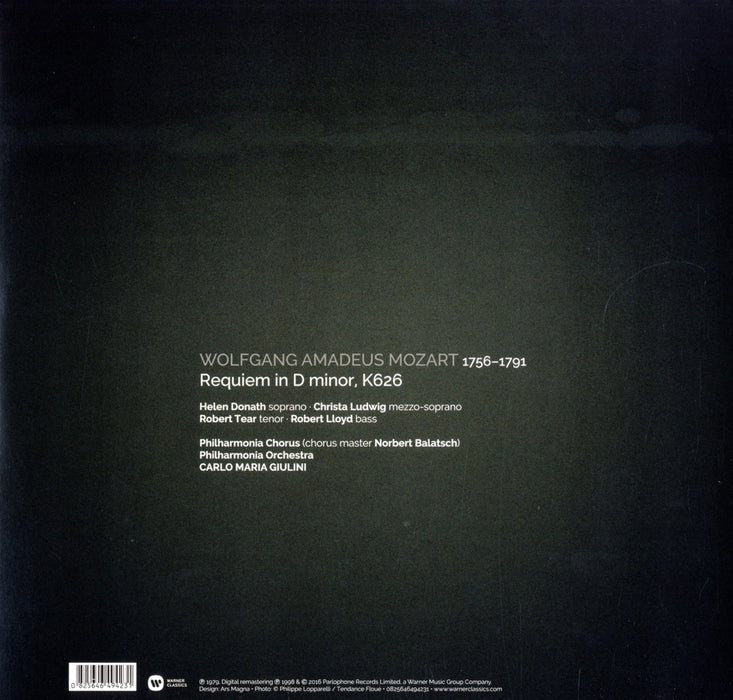 Wolfgang Amadeus Mozart, Carlo Maria Giulini, Philharmonia Orchestra, Philharmonia Chorus – Requiem In D Minor, K626 - Image 2