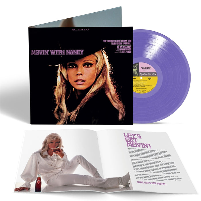 Nancy Sinatra – Movin’ With Nancy (Velvet Morning Purple Vinyl) LP vinyl record, image 2 of 2