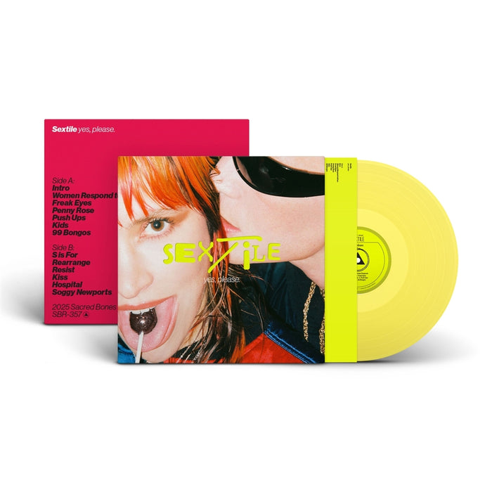 Sextile – Yes, Please. (Yellow vinyl) - Image 2
