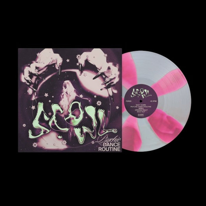 Scowl – Psychic Dance Routine ( Pink Opaque / Silver Opaque Vinyl) - Image 2