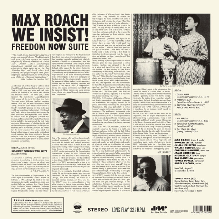 Max Roach – We Insist! Max Roach's Freedom Now Suite - Image 1