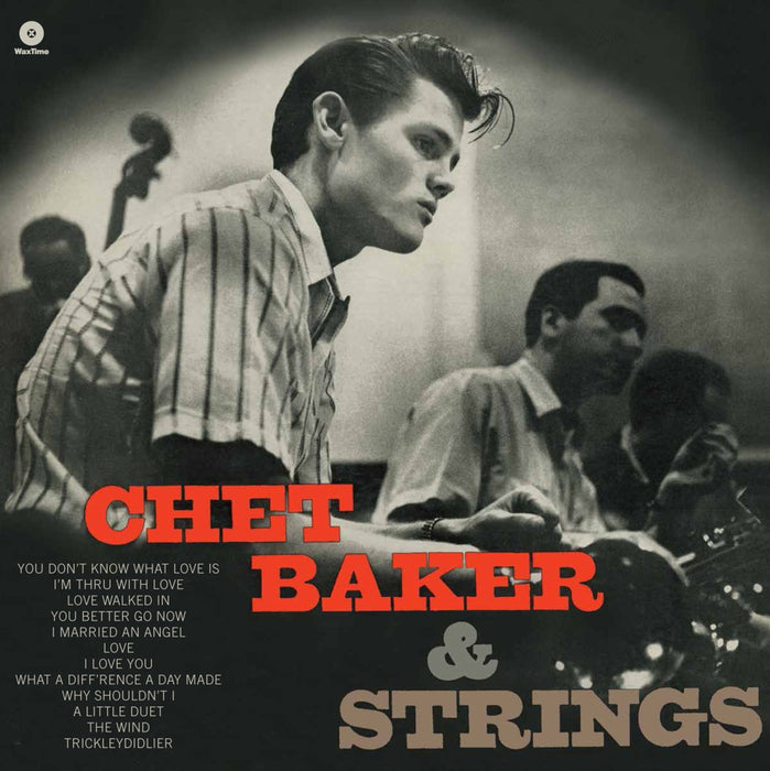 Chet Baker – Chet Baker & Strings LP vinyl record, image 2 of 2