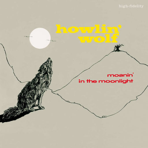 Howlin' Wolf – Moanin' In The Moonlight LP vinyl record, image 1 of 2
