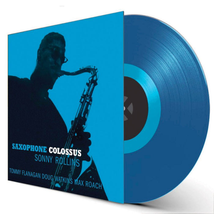Sonny Rollins – Saxophone Colossus (Wax time) Blue Vinyl LP vinyl record, image 2 of 2