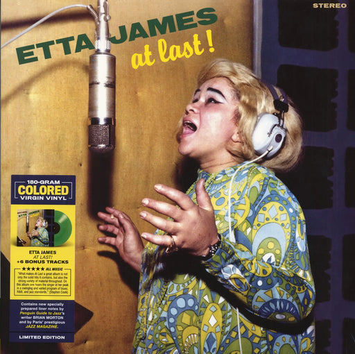 Etta James – At Last! (Limited Edition, Coloured Vinyl) LP vinyl record, image 1 of 2