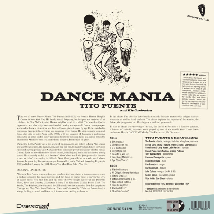 Tito Puente And His Orchestra – Dance Mania - Image 2