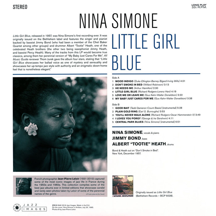 Nina Simone – Little Girl Blue (Stereo) LP vinyl record, image 2 of 2