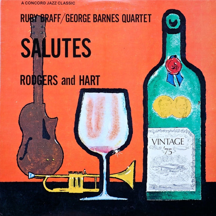 Ruby Braff / George Barnes Quartet – Braff/Barnes Quartet Salutes Rodgers And Hart (LP, Vinyl Record Album)