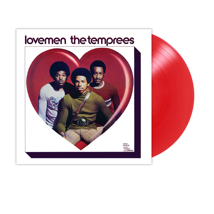 The Temprees – Lovemen (Valentine Red Pet Plastic Vinyl) - Image 2