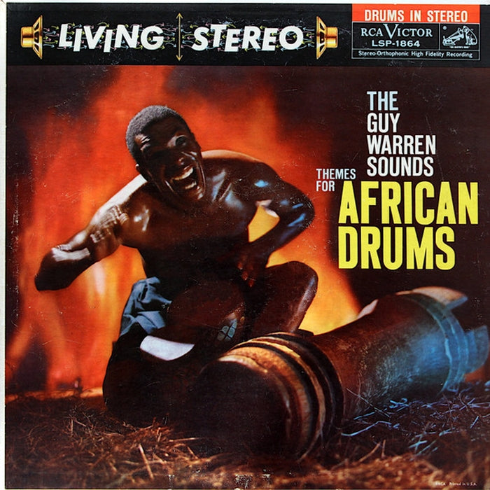 The Guy Warren Sounds – Themes For African Drums (LP, Vinyl Record Album)