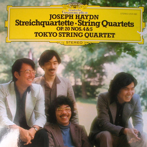 Joseph Haydn, Tokyo String Quartet – Streichquartette = String Quartets Op. 20 Nos. 4 & 5 (LP, Vinyl Record Album)