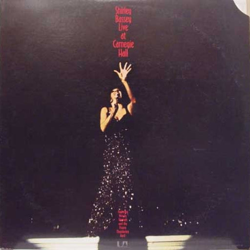 Shirley Bassey – Live At Carnegie Hall (LP, Vinyl Record Album)