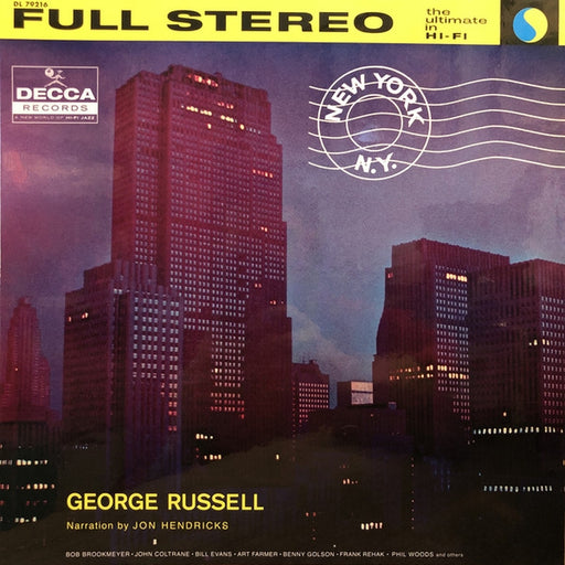 George Russell Orchestra – New York, N.Y. (LP, Vinyl Record Album)