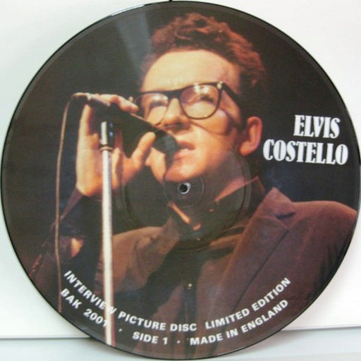 Limited Edition Interview Picture Disc – Elvis Costello (LP, Vinyl Record Album)