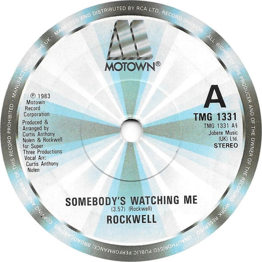 Rockwell – Somebody's Watching Me (LP, Vinyl Record Album)