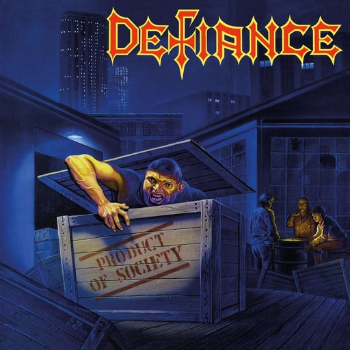 Defiance – Product Of Society (Translucent Blue) LP vinyl record, image 1 of 2