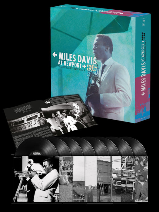 Miles Davis – At Newport 1955-1975 (The Bootleg Series Vol. 4) (8xLP, Deluxe box set) LP vinyl record, image 2 of 3