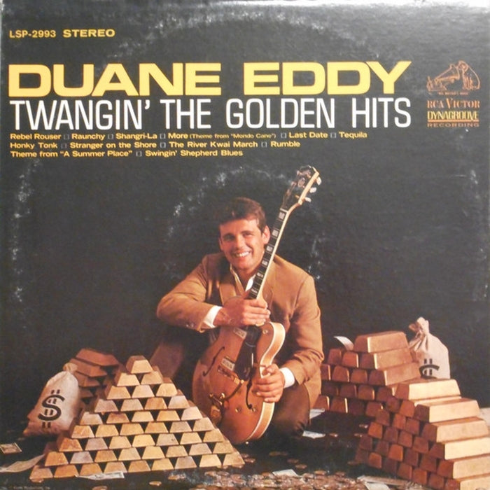 Duane Eddy – Twangin' The Golden Hits (LP, Vinyl Record Album)