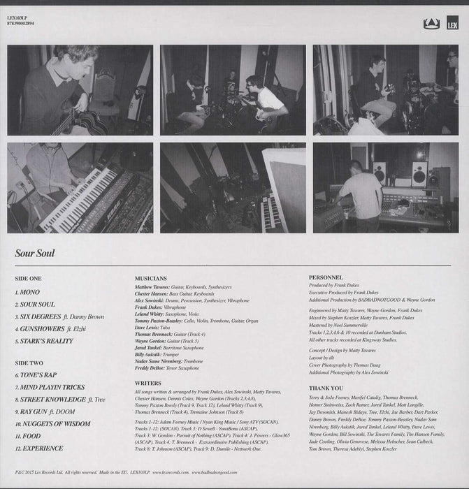 BadBadNotGood, Ghostface Killah – Sour Soul - Image 2