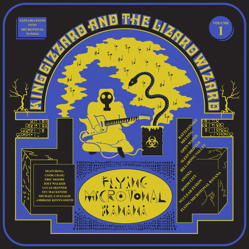King Gizzard And The Lizard Wizard – Flying Microtonal Banana (Explorations Into Microtonal Tuning Volume 1, Lucky Rainbow Eco-mix) LP vinyl record