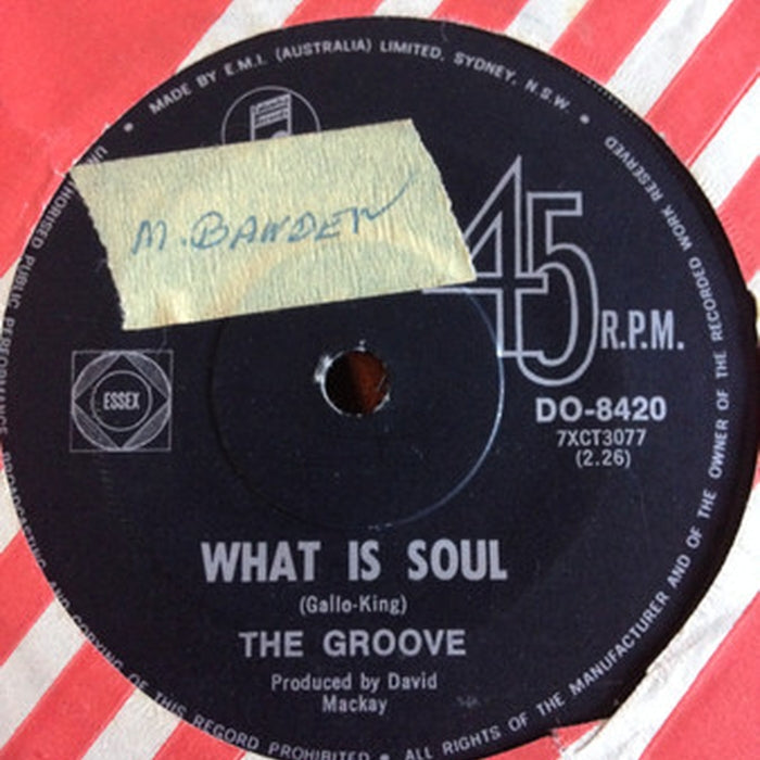 The Groove – What Is Soul (LP, Vinyl Record Album)