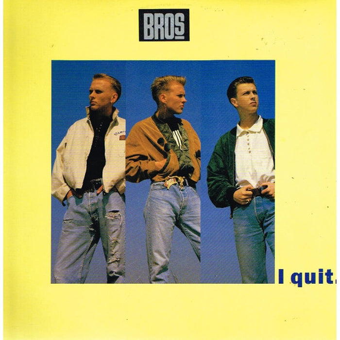 Bros – I Quit (LP, Vinyl Record Album)
