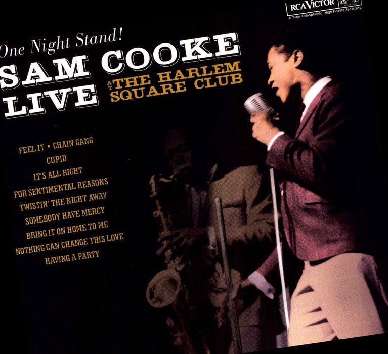 Sam Cooke – Sam Cooke Live At The Harlem Square Club (One Night Stand!) LP vinyl record, image 1 of 2
