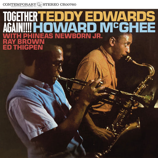 Teddy Edwards, Howard McGhee – Together Again! (Contemporary Records, Acoustic Sounds Series) - Image 1