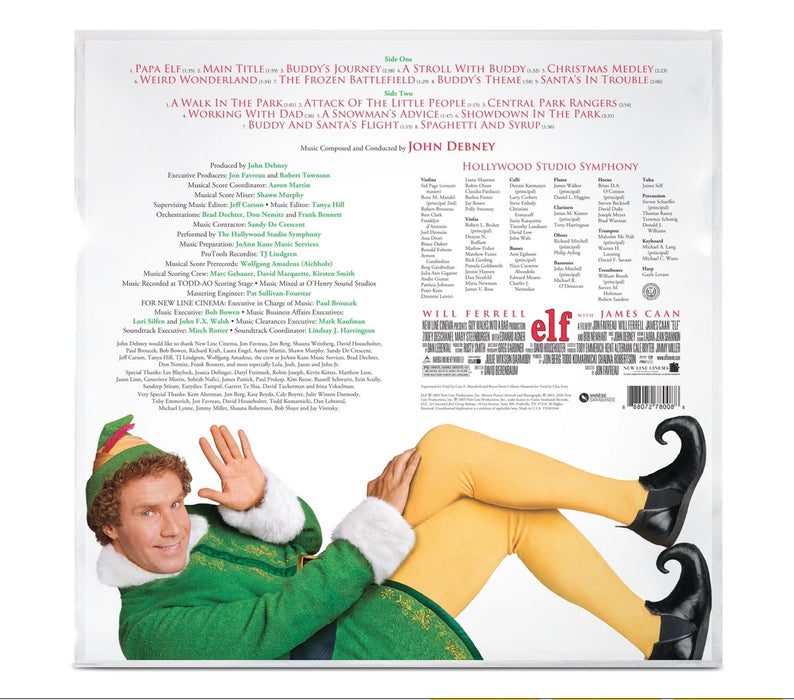 Debney John – Elf (Soundtrack, Picture Disc) LP vinyl record, image 3 of 3
