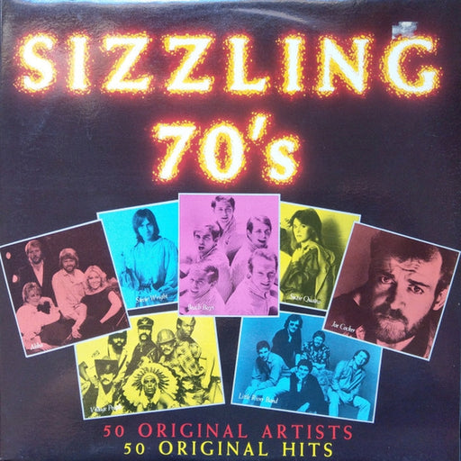 Various – Sizzling 70's (LP, Vinyl Record Album)