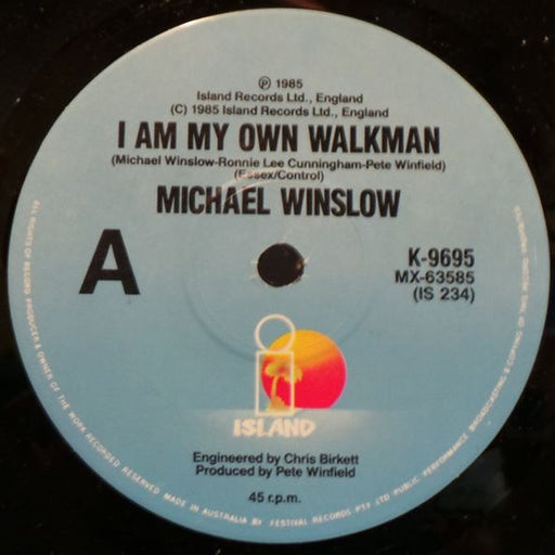 Michael Winslow – I Am My Own Walkman (LP, Vinyl Record Album)
