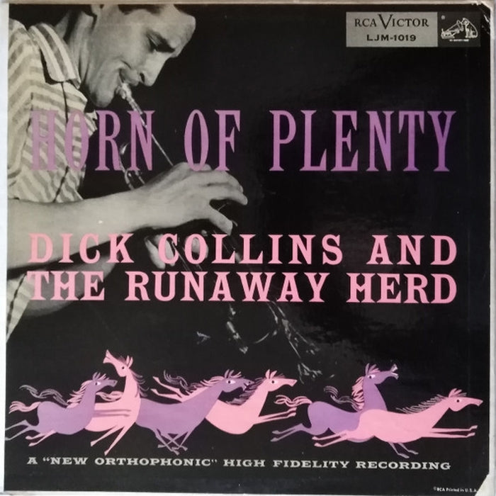 Dick Collins And The Runaway Herd – Horn Of Plenty (LP, Vinyl Record Album)