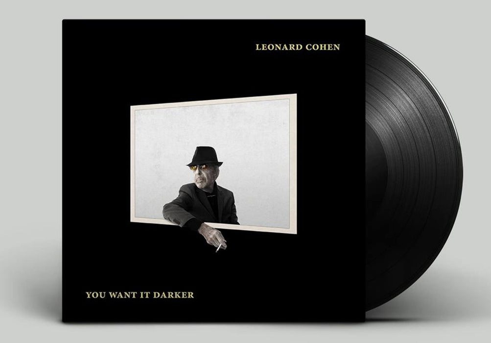 Leonard Cohen – You Want It Darker LP vinyl record, image 2 of 2