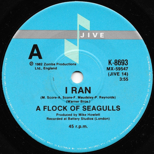 A Flock Of Seagulls – I Ran (LP, Vinyl Record Album)