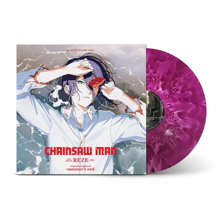Chainsaw Man The Movie: Reze Arc (Original Soundtrack, Summer's End, Purple Vinyl) LP vinyl record, image 4 of 4