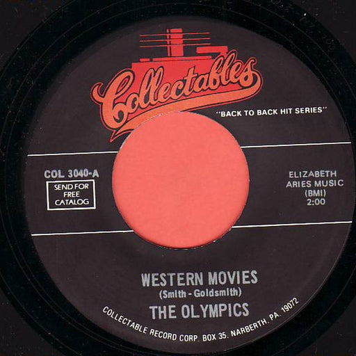 The Olympics, Jody Reynolds – Western Movies / Endless Sleep (LP, Vinyl Record Album)