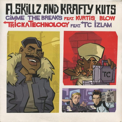A-Skillz + Krafty Kuts – Gimme The Breaks / TrickaTechnology (LP, Vinyl Record Album)