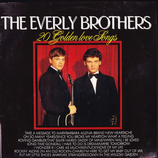 Everly Brothers – 20 Golden Love Songs (LP, Vinyl Record Album)