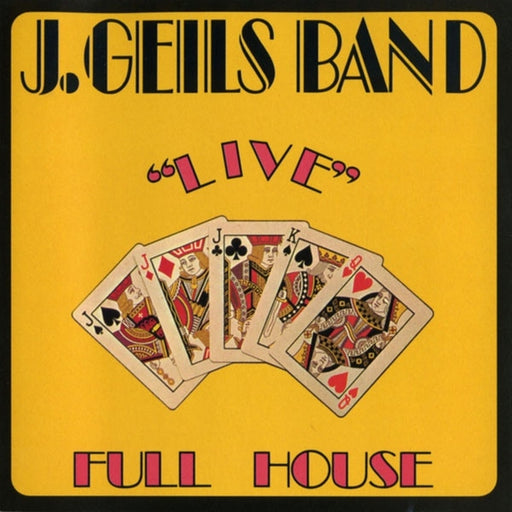 The J. Geils Band – "Live" Full House (LP, Vinyl Record Album)