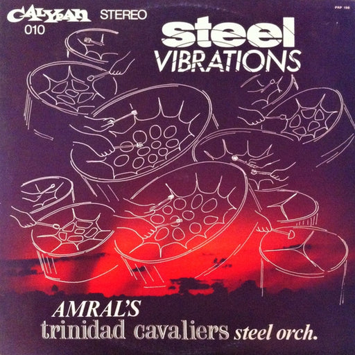 Amral's Trinidad Cavaliers – Steel Vibrations (LP, Vinyl Record Album)