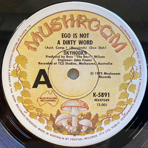 Skyhooks – Ego Is Not A Dirty Word (LP, Vinyl Record Album)