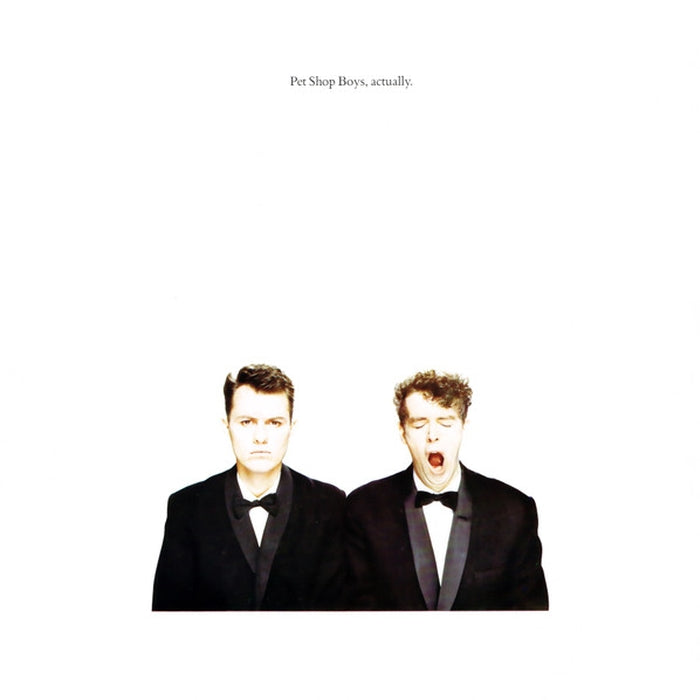 Pet Shop Boys – Actually (LP, Vinyl Record Album)