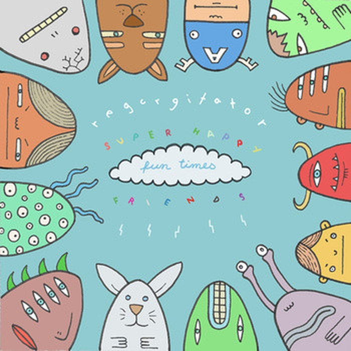 Regurgitator – Super Happy Fun Times Friends (LP, Vinyl Record Album)