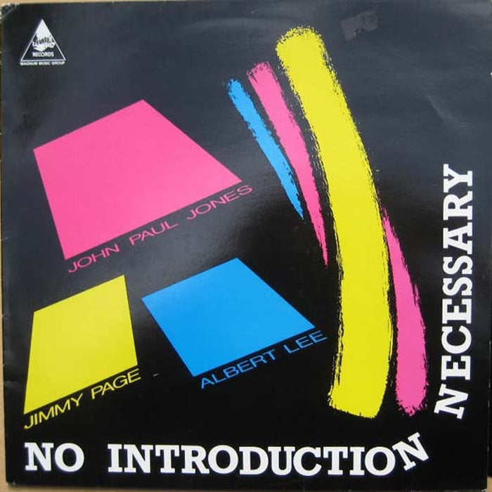 John Paul Jones, Jimmy Page, Albert Lee – No Introduction Necessary (LP, Vinyl Record Album)
