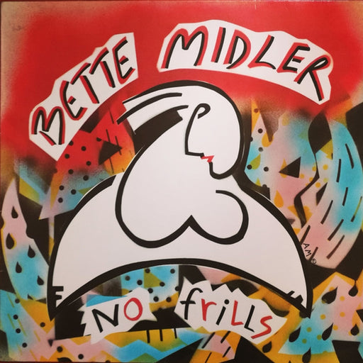 Bette Midler – No Frills (LP, Vinyl Record Album)