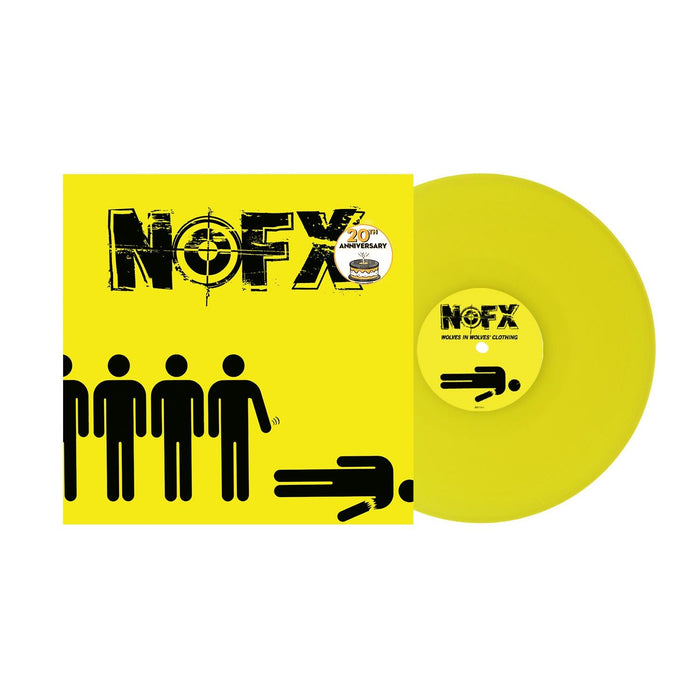 NOFX – Wolves In Wolves' Clothing (Yellow Vinyl, 20th Anniversary Edition) LP vinyl record, image 3 of 5