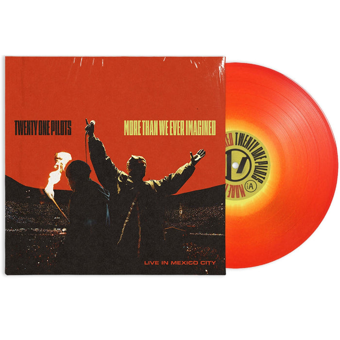 Twenty One Pilots – More Than We Ever Imagined (Live In Mexico City) (2xLP, Red & Yellow Vinyl) LP vinyl record, image 2 of 3