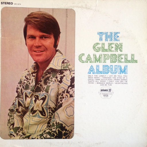 Glen Campbell – The Glen Campbell Album (LP, Vinyl Record Album)